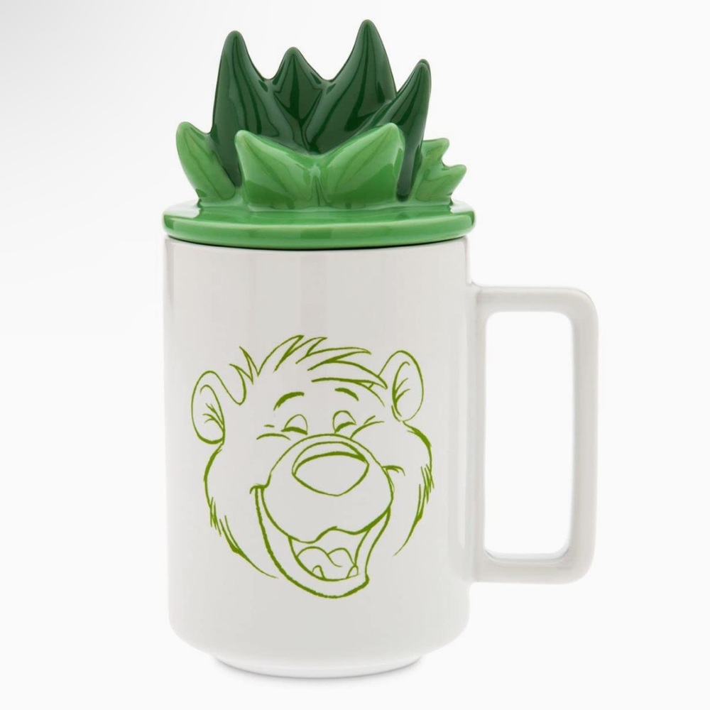 Disney’s the Jungle Book Baloo Mug with Lid Bare Necessities NWT